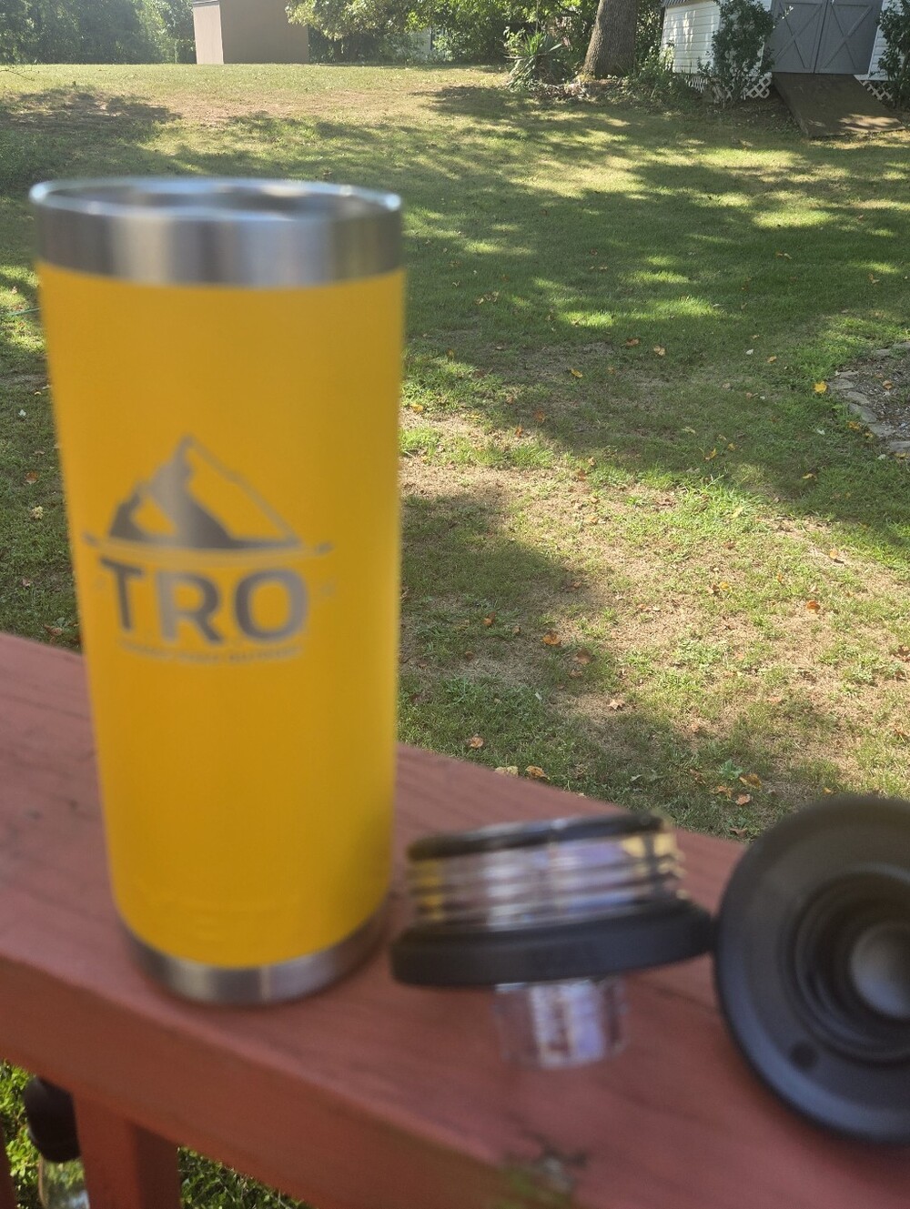 Brand NEW 18 oz. Yeti Tumbler with Top Handle and Chug Cap!